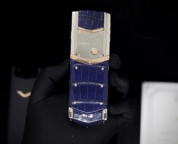 Vertu Signature S Slive Aligator Diamond